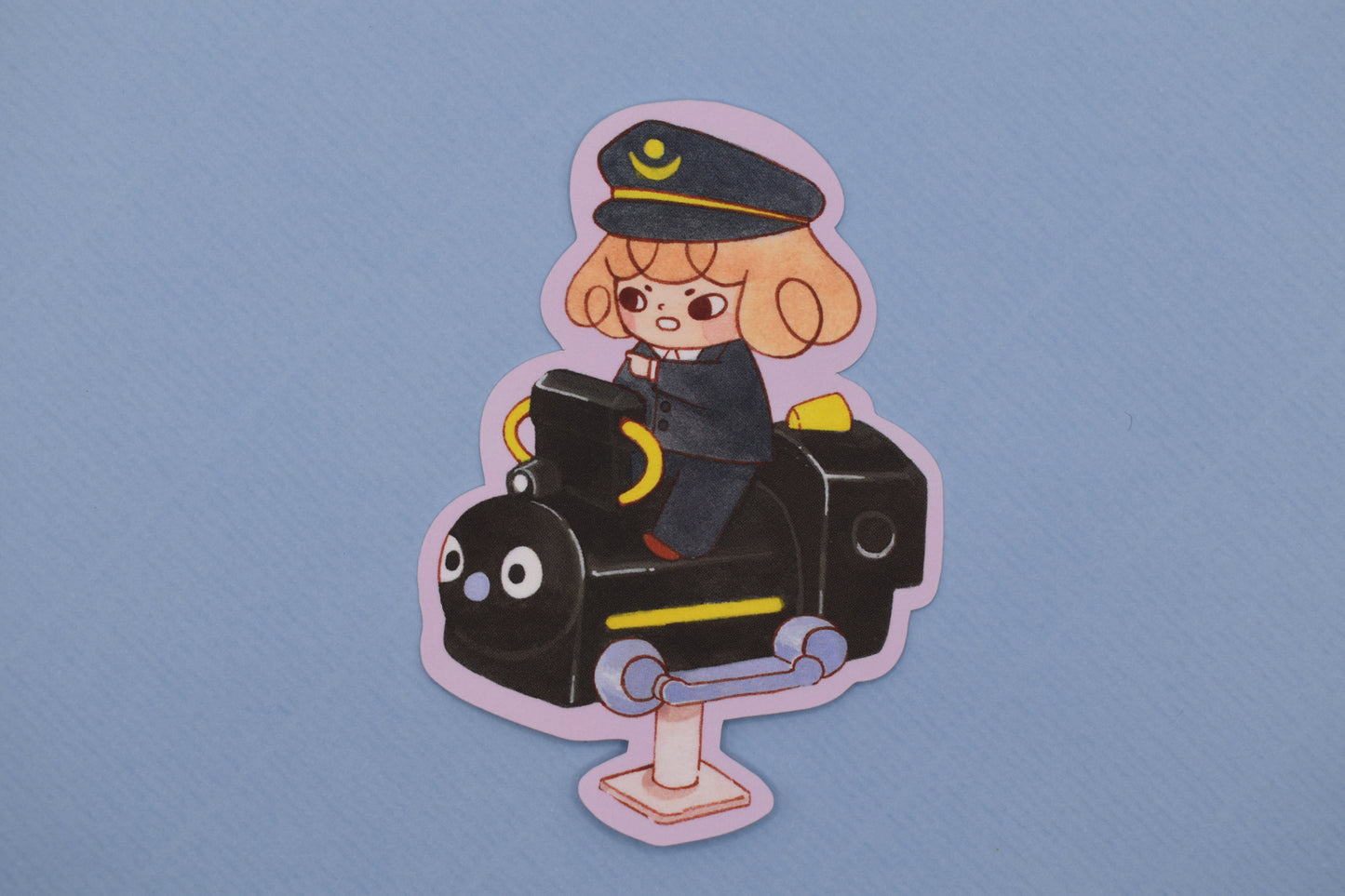 lovesoup sticker - PLAY - all aboard