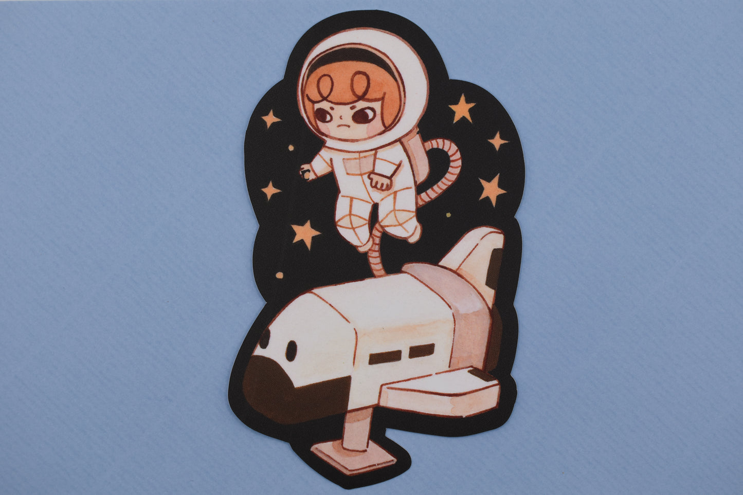 lovesoup sticker - PLAY - head in space