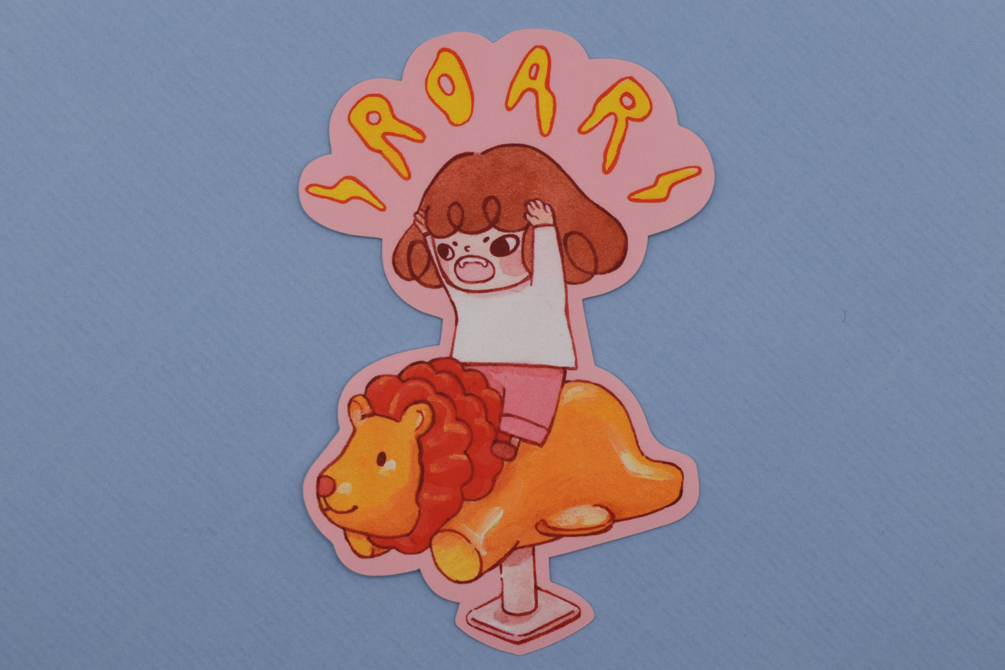 lovesoup sticker - PLAY - roar