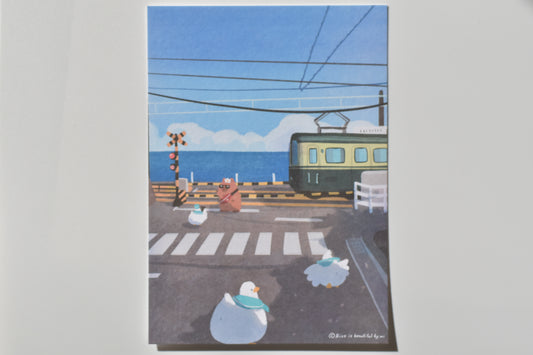SKYCOFFEE postcard - Enoshima