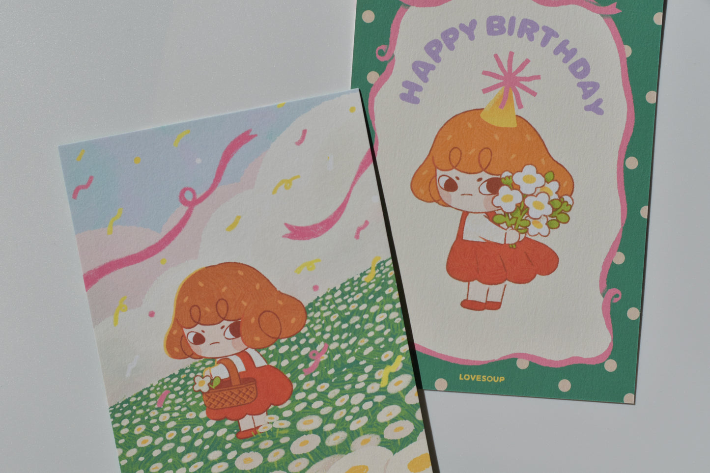 lovesoup birthday cards - flowers for you