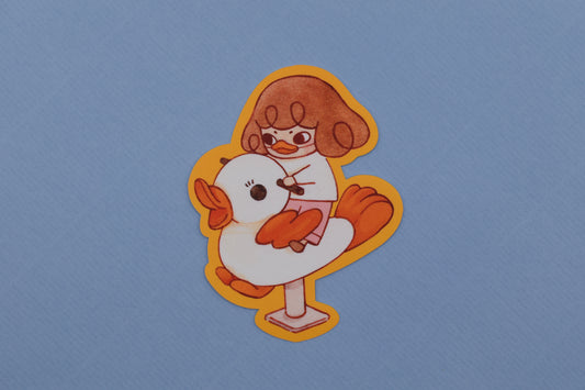 lovesoup sticker - PLAY - ducks in a row