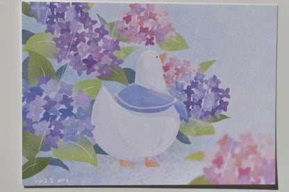 SKYCOFFEE postcard - hydrangea