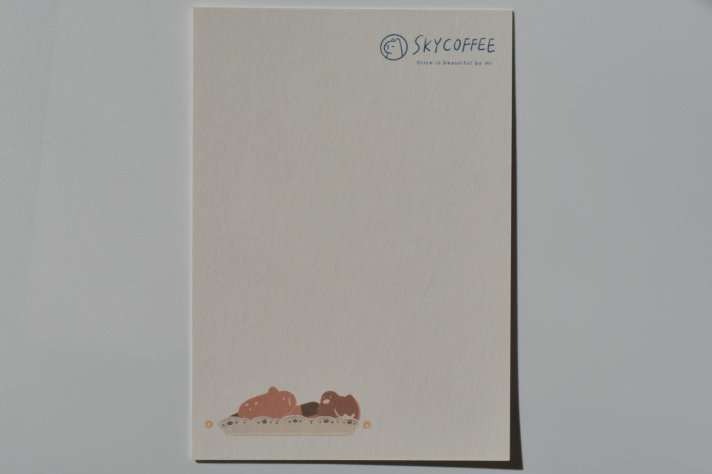 SKYCOFFEE postcard - marshmallow latte