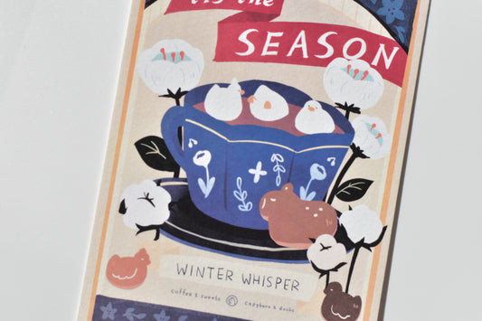 SKYCOFFEE postcard - marshmallow latte