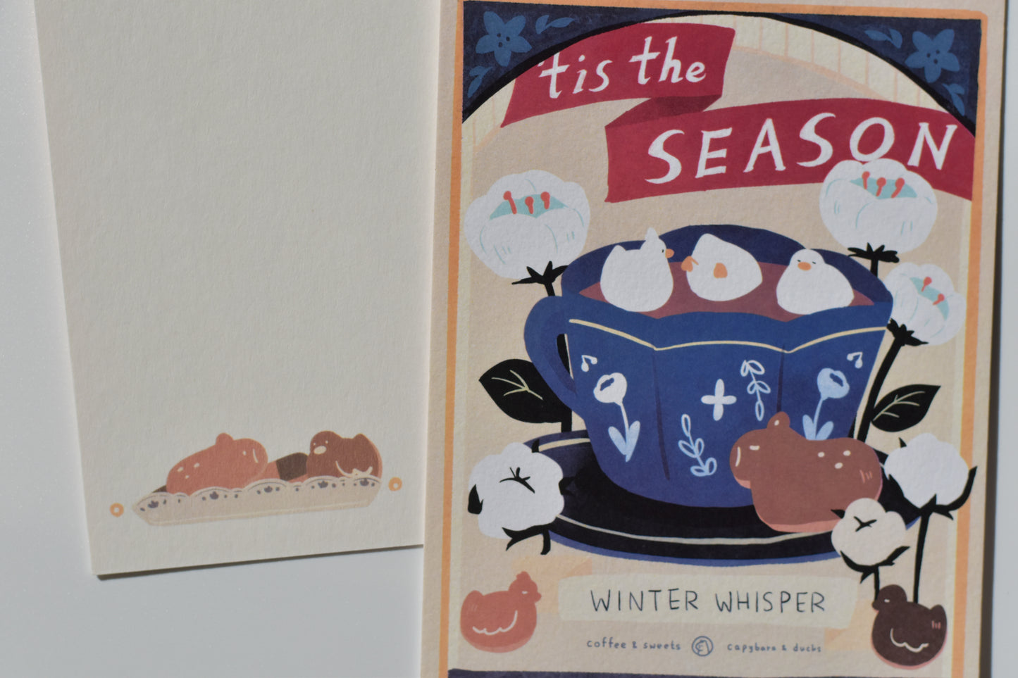 SKYCOFFEE postcard - marshmallow latte