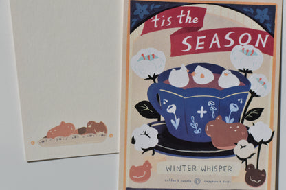 SKYCOFFEE postcard - marshmallow latte