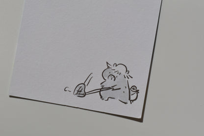 SKYCOFFEE postcard - under the blue sky