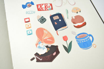 SKYCOFFEE transfer stickers sheet - soundtrack of youth