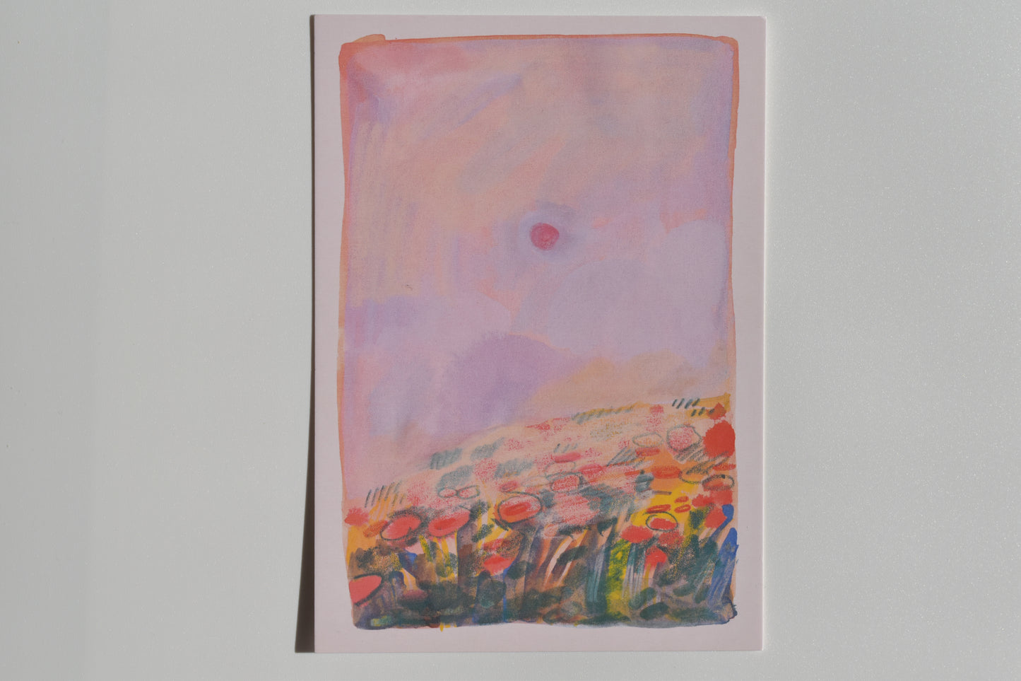 Wild Pencil postcard - sunrise