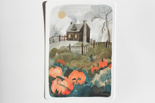 Wild Pencil postcard set - autumn landscapes