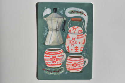 Wild Pencil postcard set - merry Christmas