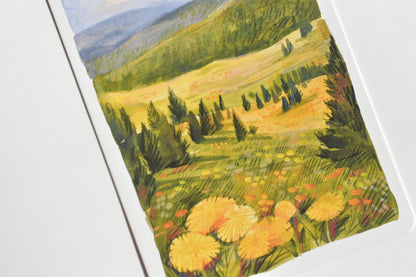 Wild Pencil postcard set - landscapes II