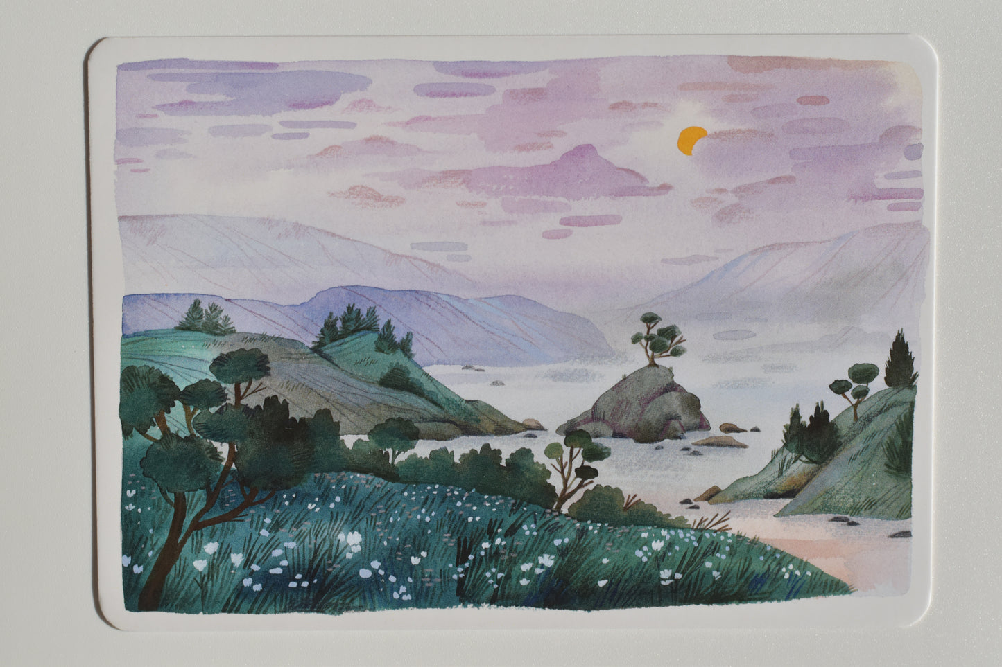 Wild Pencil postcard set - landscapes II